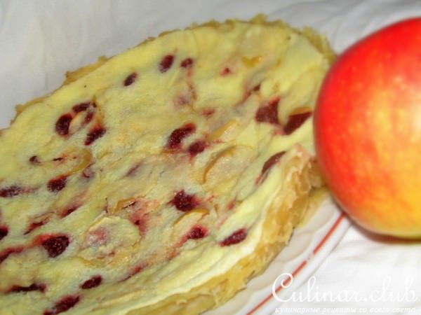 Очень быстрый,но от этого не менее вкусный пирог