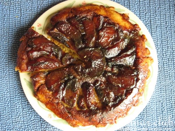 Tarte Tatin (перевернутый пирог с яблоками в карамели)