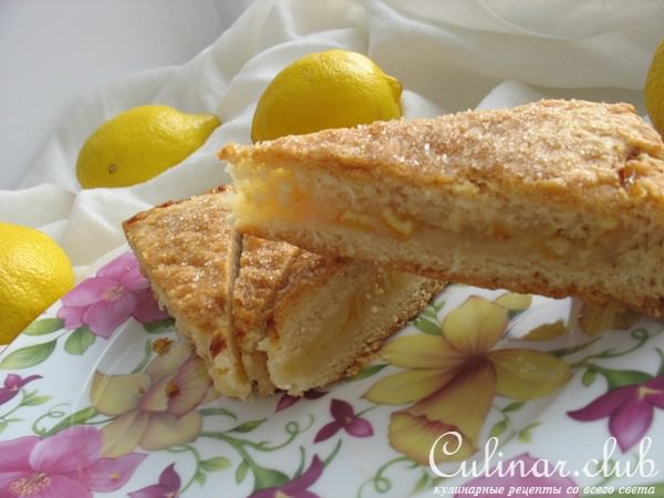 Лимонный пирог " Вкусный пост"