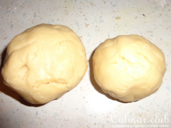 нежный пирог с бананом и манго