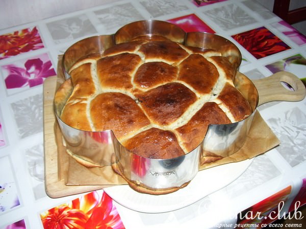 Пирог из булочек