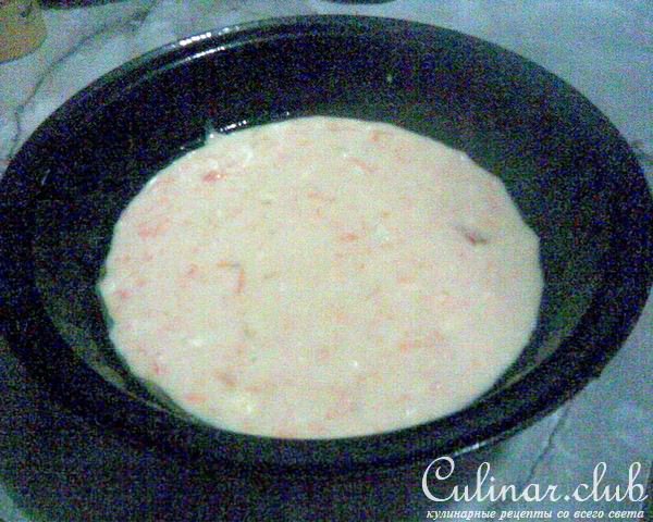 Тыквенный манник с курагой и цедрой апельсина