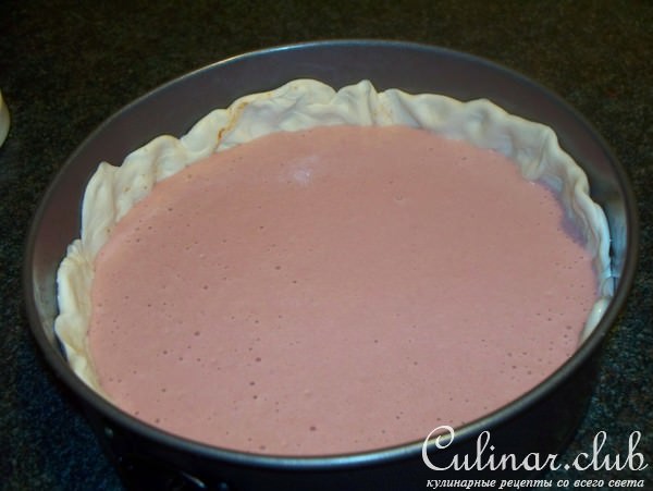 Пирог фермерский с клубникой и сыром бри !! 