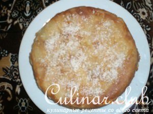 Яблоки запеченные с печеньем