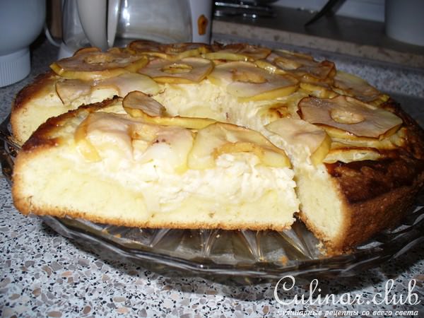 Пирог яблочный " ЛАПОЧКА "