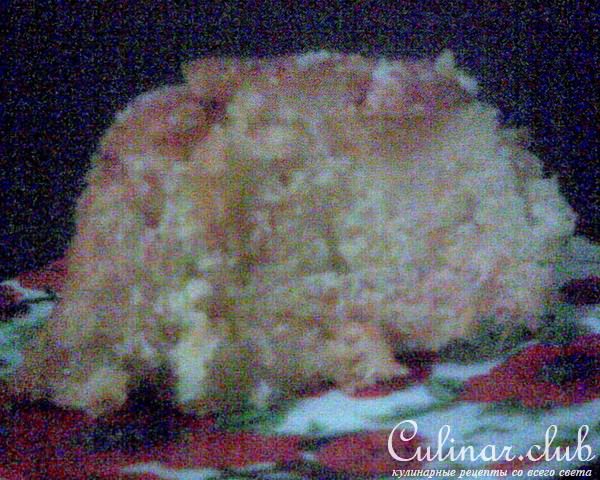 Тыквенный манник с курагой и цедрой апельсина
