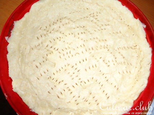 Тарт с клубникой и заварным кремом 