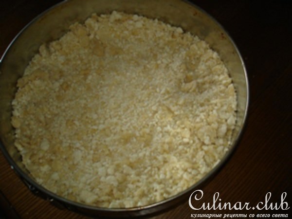 Творожный пирог со сливами и абрикосами "Безделушка"