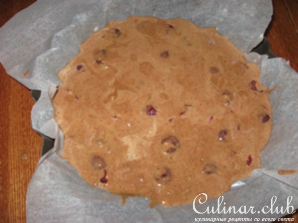 Le biscuit de chocolat la cerise(Шоколадный бисквит с вишней)Дуэль:)