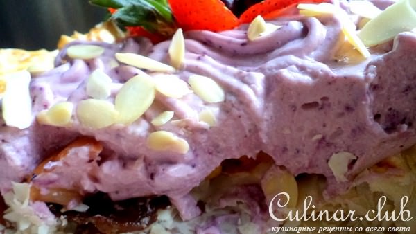 Легкий, низкокалорийный пирог с творожным кремом и яблоками, на тесте фило !!!