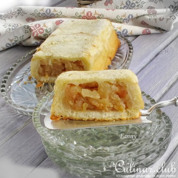 Шарлотка яблочная