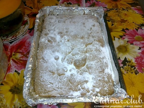 Пирог с яблоками