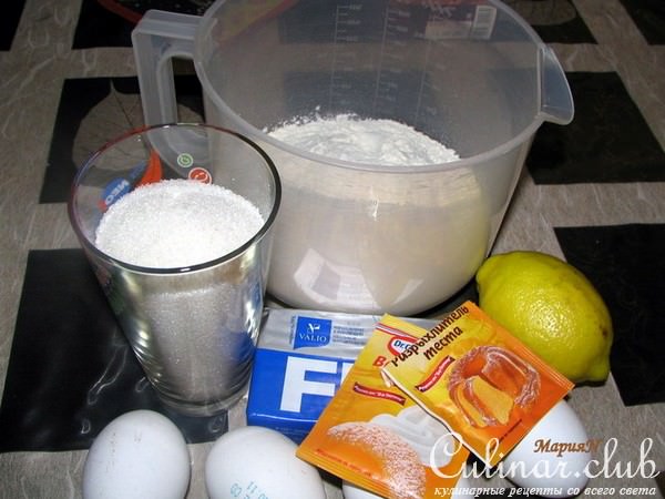 Лимонный пирог