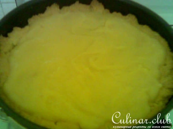 Флан с лимонным кремом