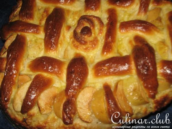 Пирог с яблоками(вариант)