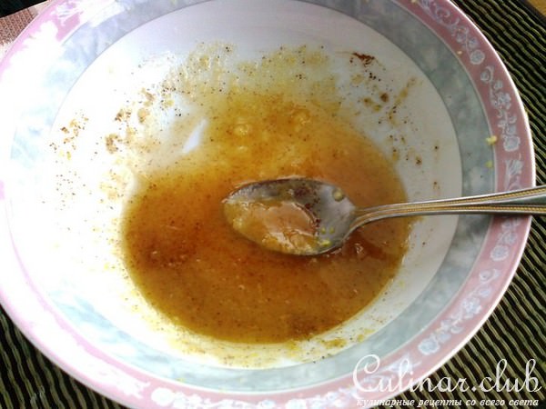 Яблочный пирог с медово коричной пропиткой!