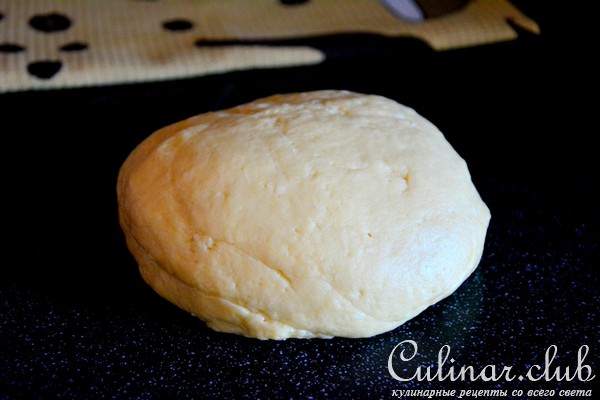 Кокосовый тарт с яблоками и апельсином