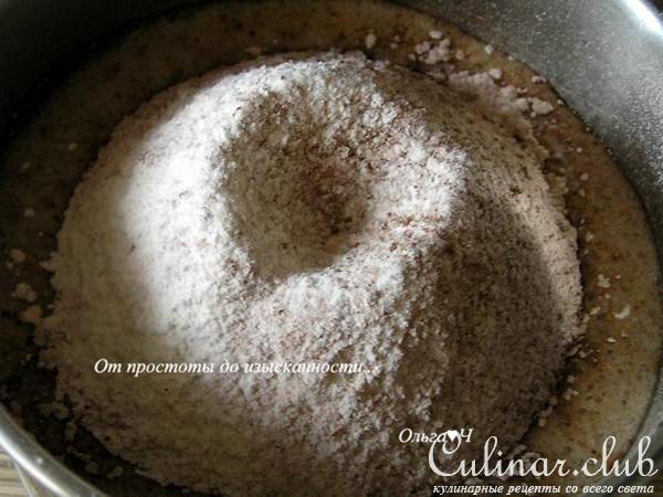 Шоколадный пирог с яблоками (в мульти)