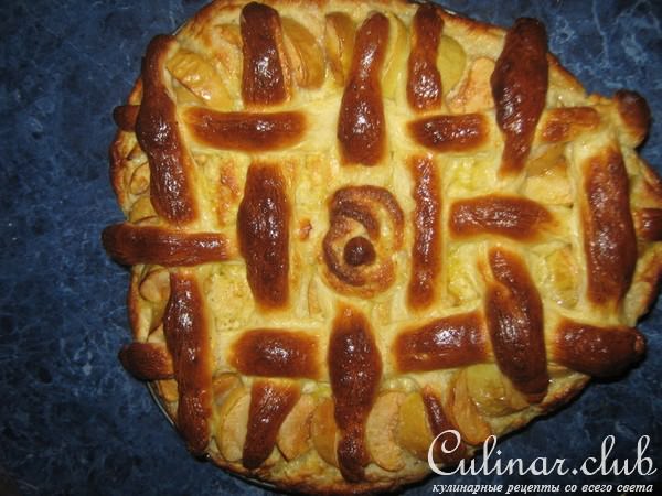 Пирог с яблоками(вариант)