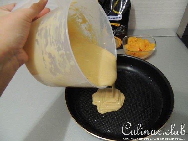 Мандариновый пирог.