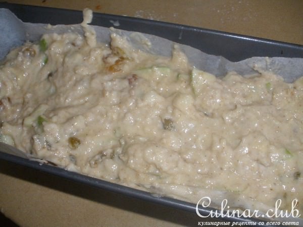 Яблочный пирог с овсянкой