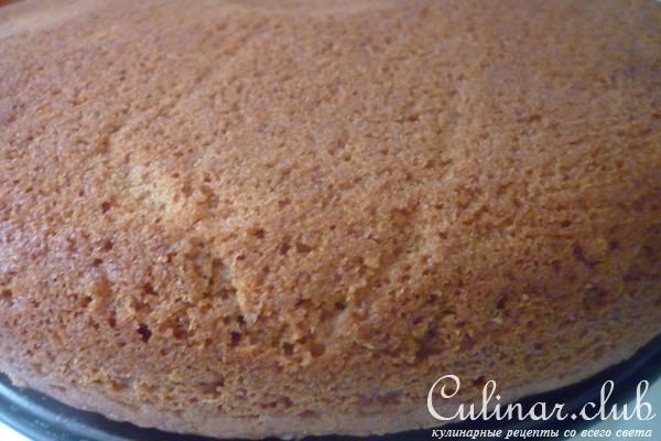 Медовый пирог с яблоками (мультиварка)