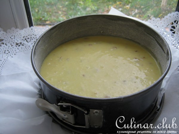 Пирог кокосово-ореховый (на скорую руку).