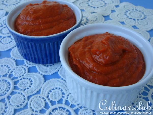 Томатный кетчуп (домашний).