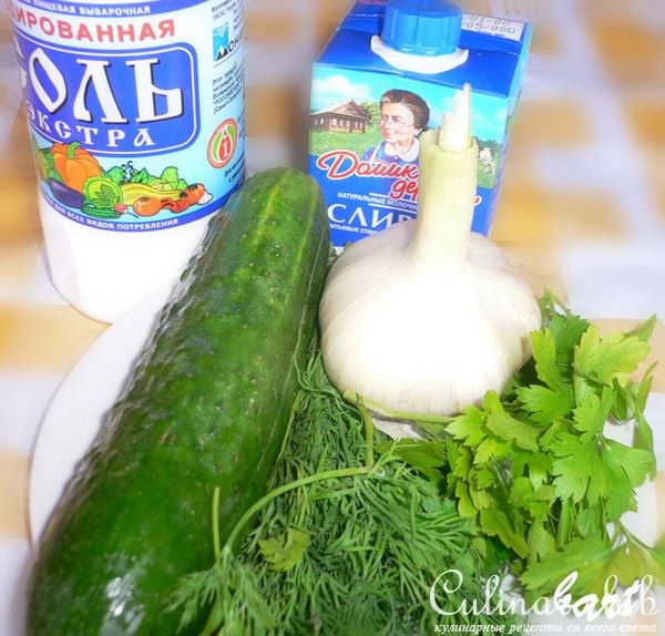 Соус Чесночные сливки