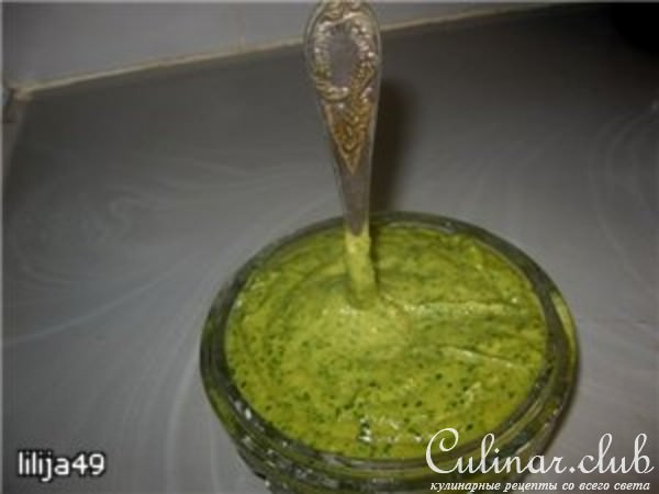 Замечательный зелёный соус из авокадо