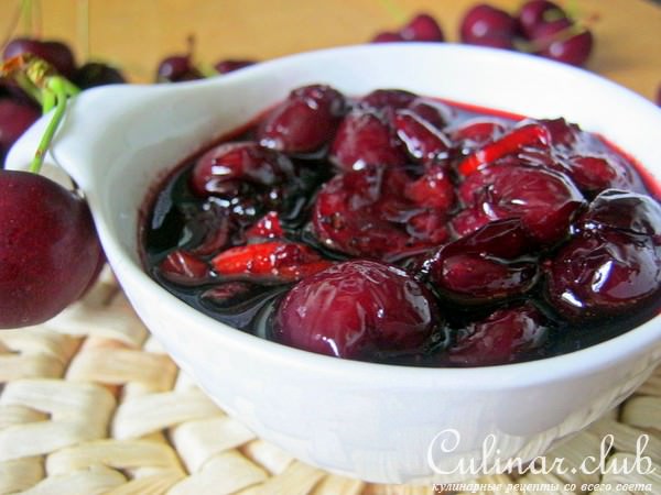Соус из черешни (Salsa di ciliegie)
