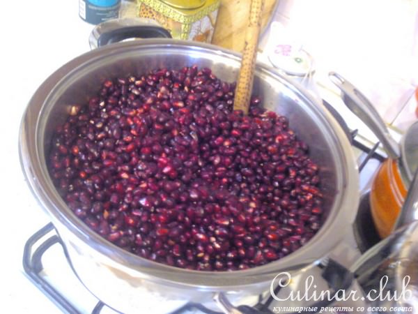 НАРШАРАБ (Домашний гранатовый соус к рыбе и мясу)