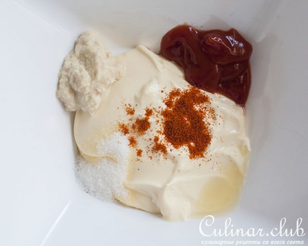 Соус для луковых колец
