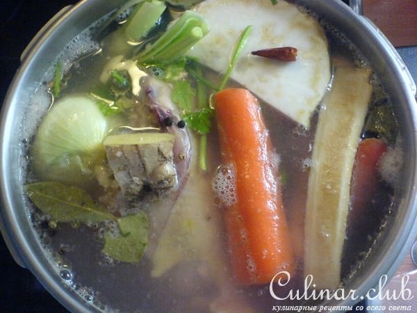 дети это любят! Eierstichsuppe (аерштихсуппе)