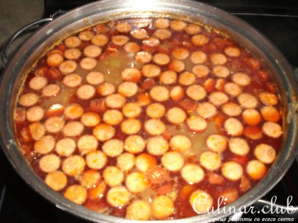 Суп " Гуляш" (вариант)