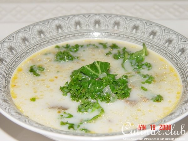суп "ZUPPA TOSCANA"