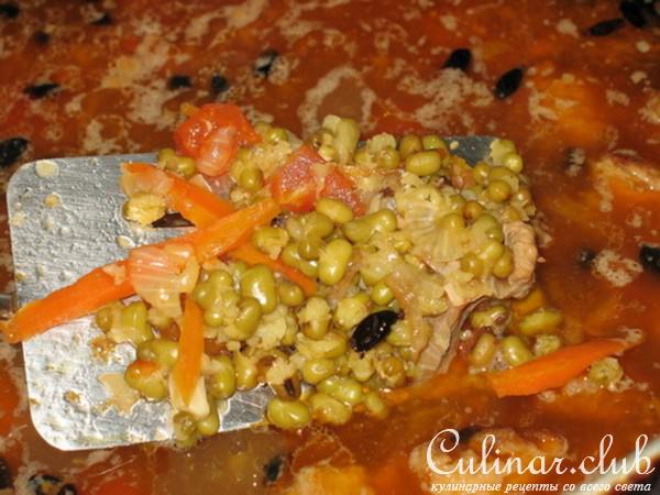 Машхурда (Суп с машем и рисом)