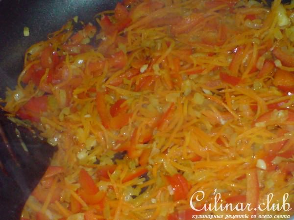 Запечённый томатный суп с яйцом и сыром