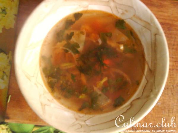 Суп с кальмаром "Я ху(д)ею!!"