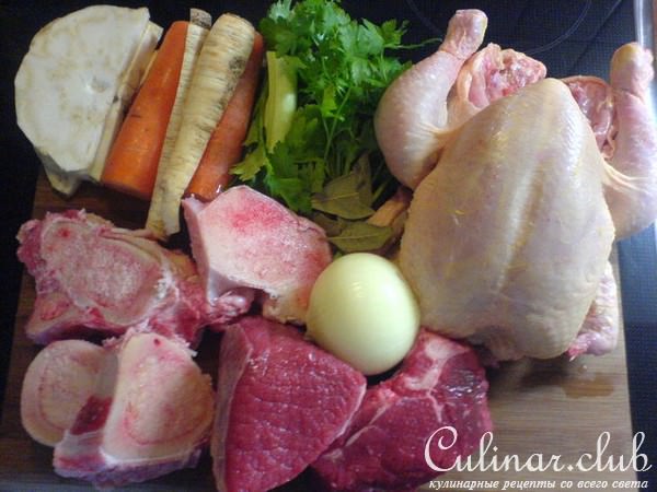 дети это любят! Eierstichsuppe (аерштихсуппе)
