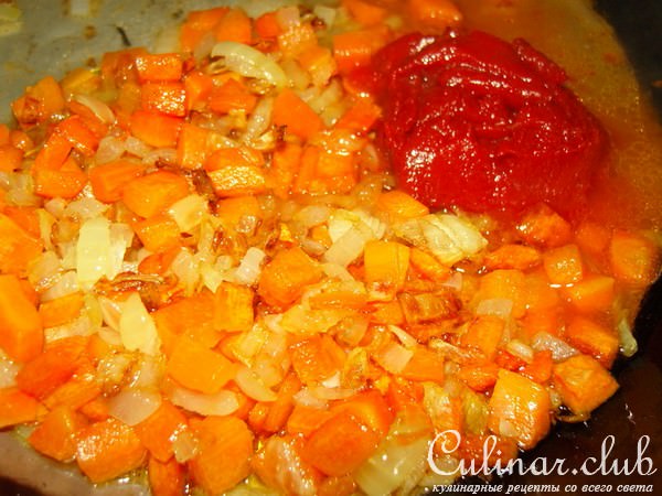 Суп с черными оливами