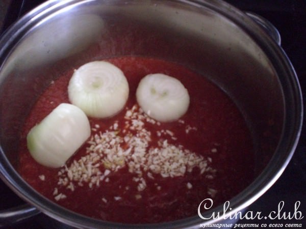 Лёгкий томатный супчик ( вариант)