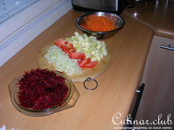 Борщ вегетарианский