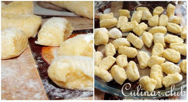 Супчик с сосисками и сырными клецками