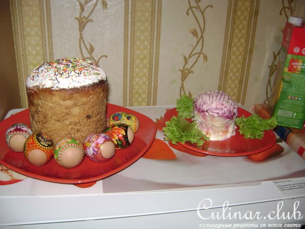 любимая шуба на Пасху