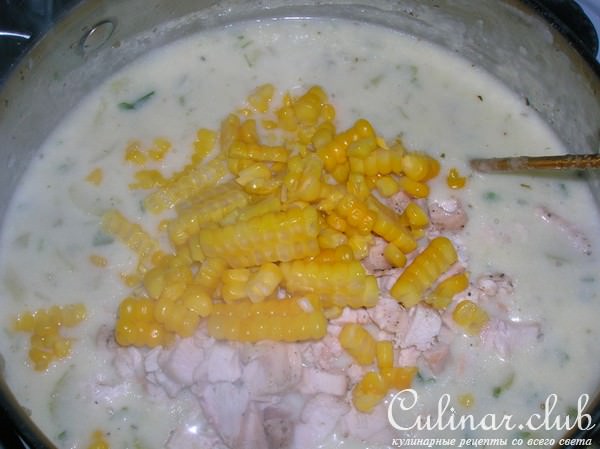 Старинная похлебка с курицей