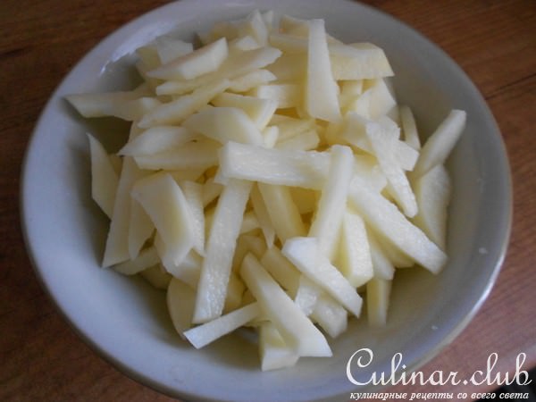Рыбный суп с клецками
