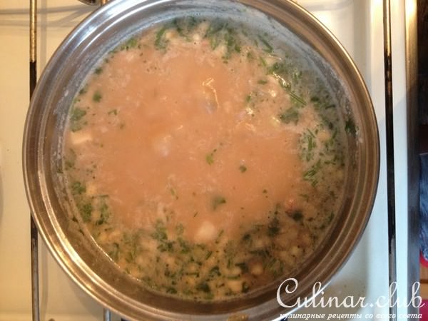 Суп из морепродуктов 