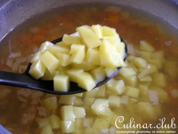 Гороховый суп с копченым кальмаром. (Обретение легкости: Тест-драйв)
