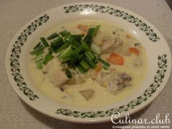 Финский рыбный суп (мой вариант)